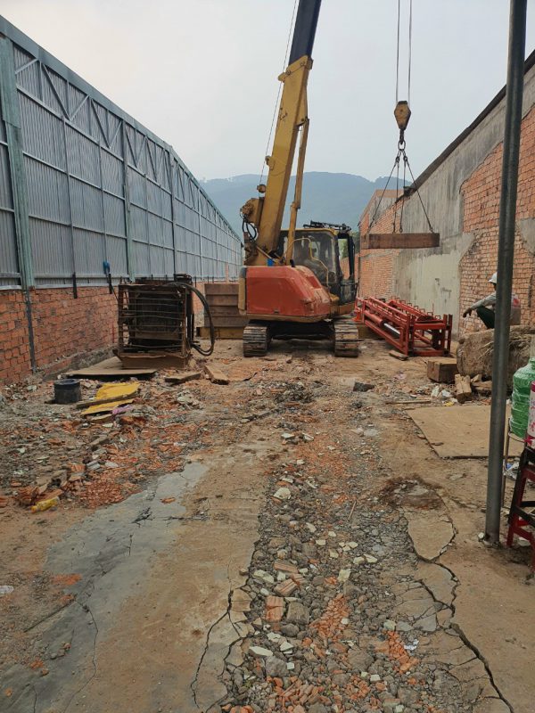 Khoan cọc nhồi không phát sinh chi phí tại Gia Lai